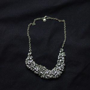 Chunky Art Deco Crystal Necklace